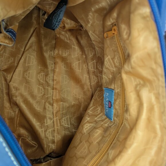 Kathy Van Zeeland Royal Blue Shoulder Bag with Charms - Picture 10 of 12